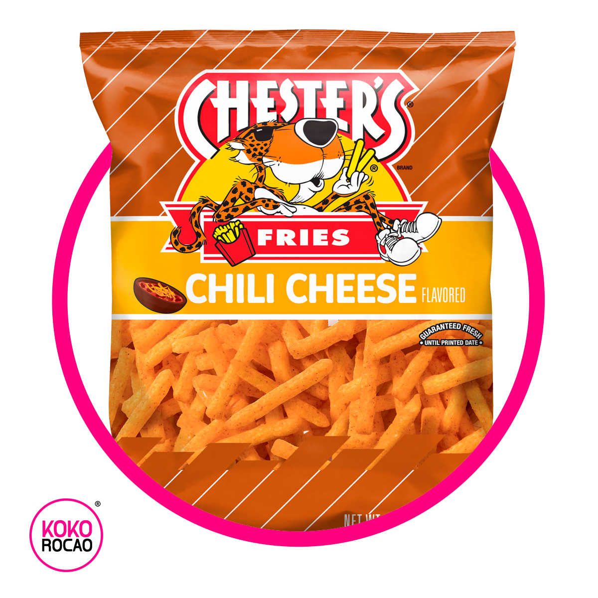 CHESTERS FRIES CHILI CHEESE SNACKS BOLSA 148.8GR