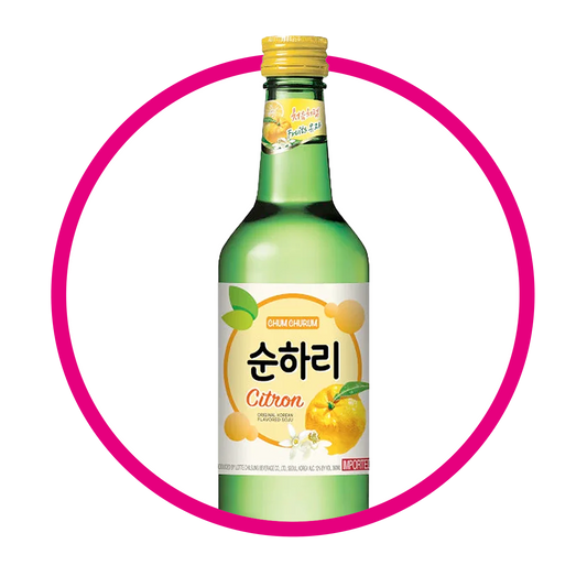 SOJU CITRON ALCHOLICA BOTELLA 360ML
