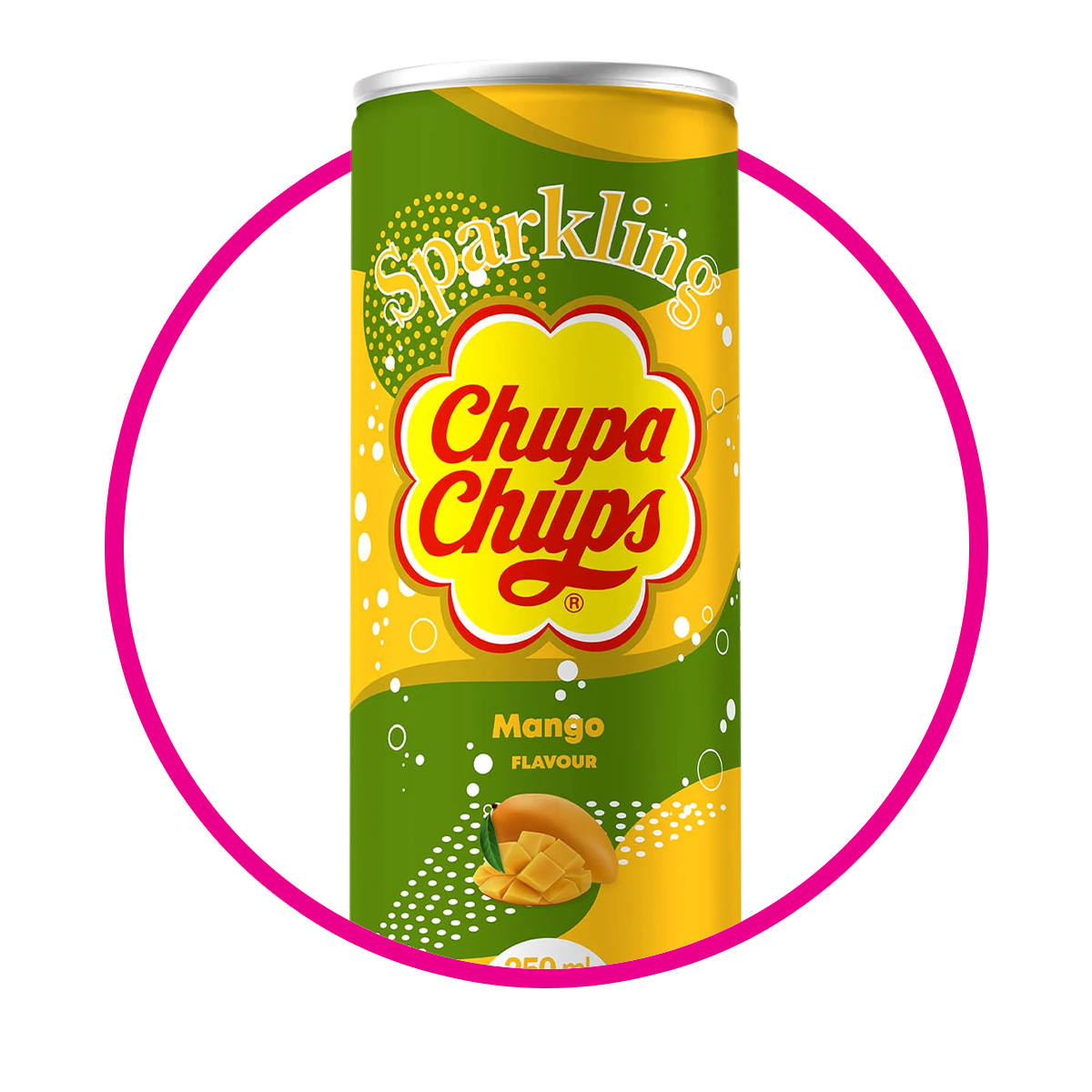 CHUPA CHUPS MANGO SODA LATA 250ML