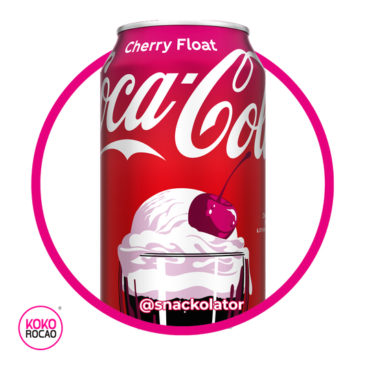 COCA COLA CHERRY FLOAT SODA LATA 355ML