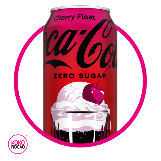 COCA COLA CHERRY FLOAT ZERO SODA LATA 355ML