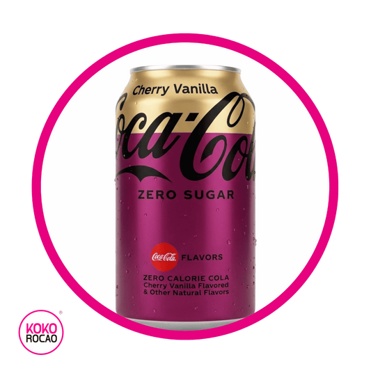 COCA COLA CHERRY VAINILLA ZERO SUGAR LATA 355ML