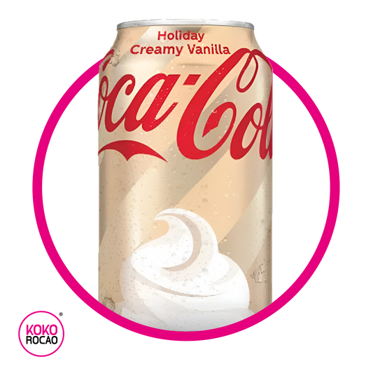 COCA COLA HOLIDAY CREAMY VAINILLA SODA LATA 355ML