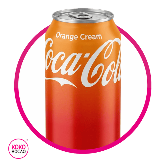 COCA COLA ORANGE SODA LATA 355 ML