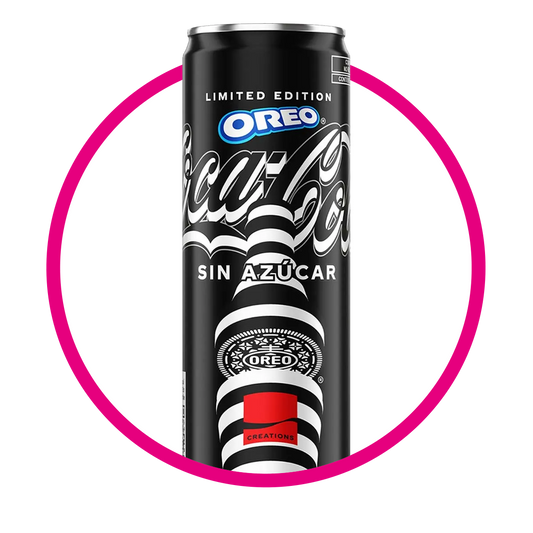 COCA COLA OREO ZERO SUGAR SODA LATA 355ML