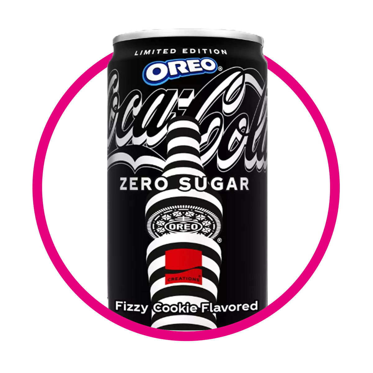 COCA COLA OREO ZERO SUGAR SODA LATA 222ML