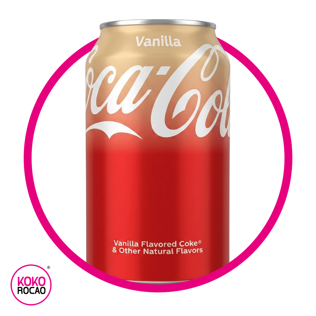 COCA COLA VAINILLA SODA LATA 355ML