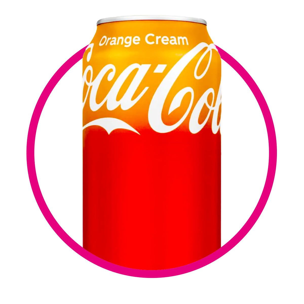 COCA COLA ORANGE SODA LATA 355 ML