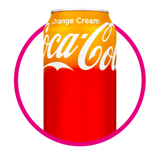 COCA COLA ORANGE SODA LATA 355 ML