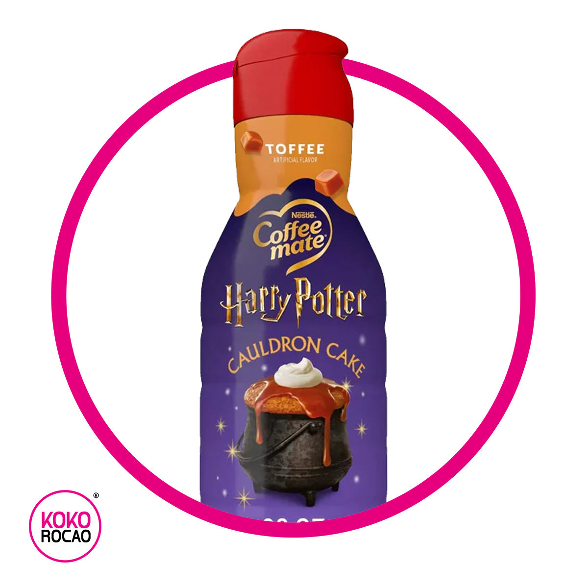 COFFEE MATE HARRY POTTER CAULDRON CAKE MILK BOTELLA 825ML