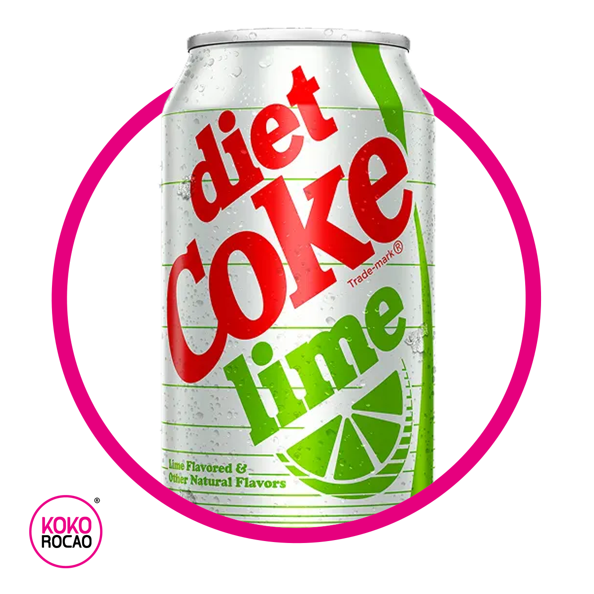 COKE DIET LIME SODA LATA 355ML
