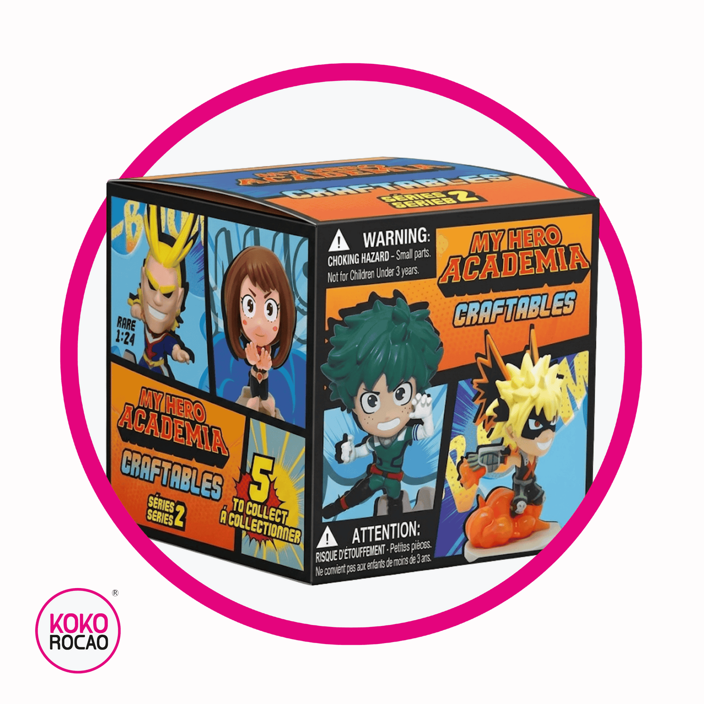 CRAFTABLES MY HERO ACADEMY COLLECTABLE CAJA