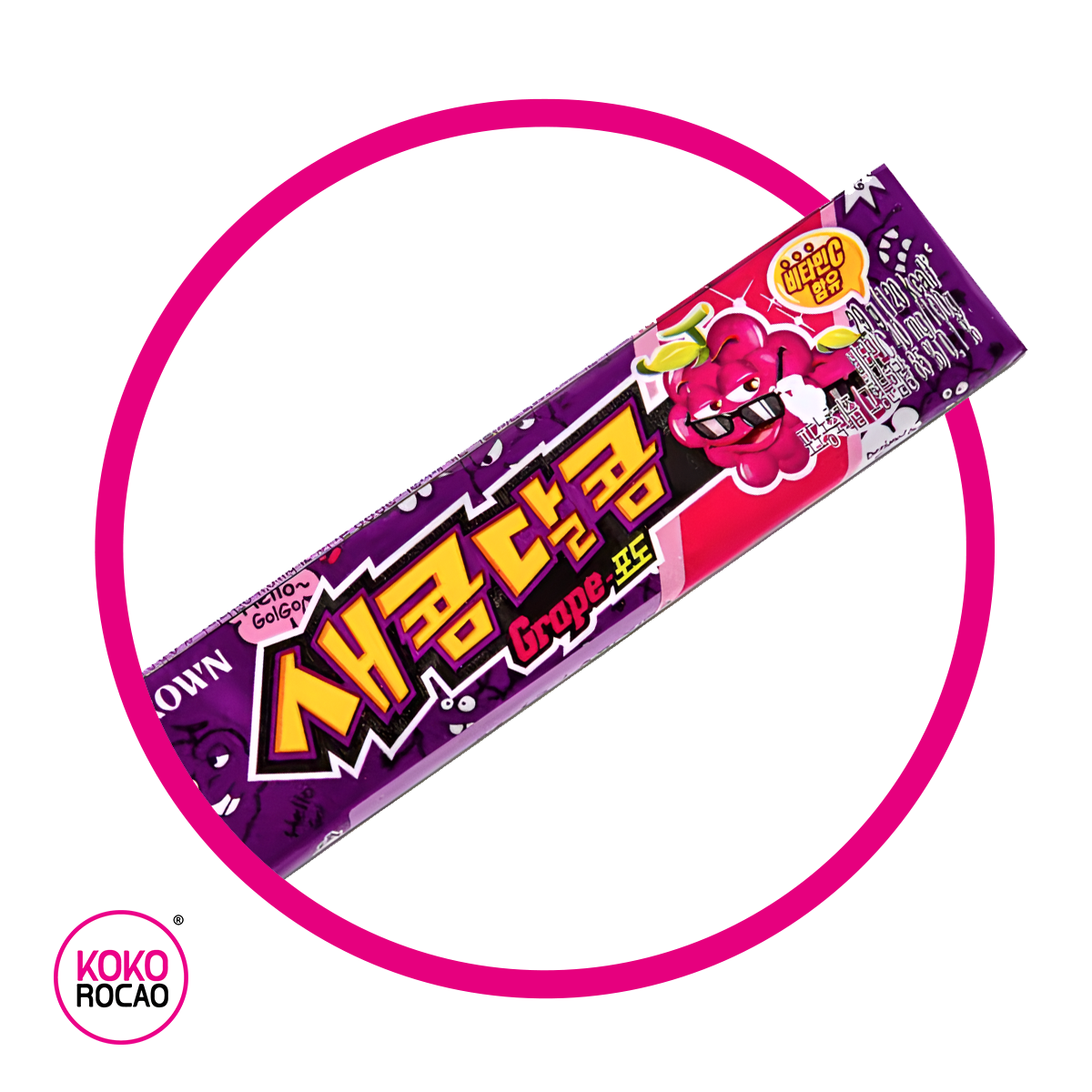 CROWN GRAPE SOFT CANDY PAQUETE 29GR