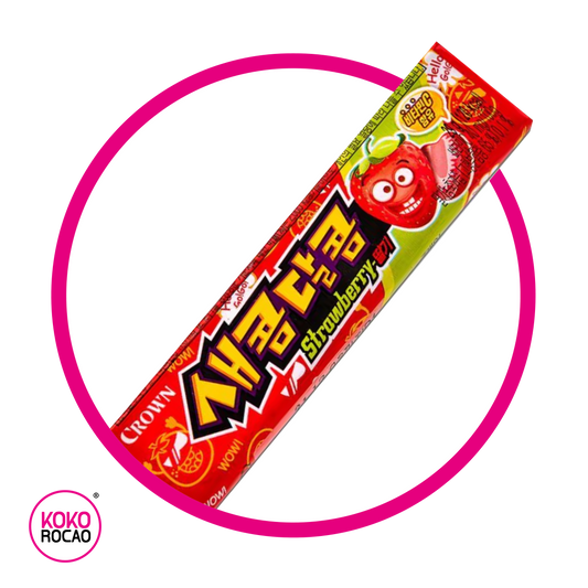 CROWN STRWBERRY SOFT CANDY PAQUETE 29GR