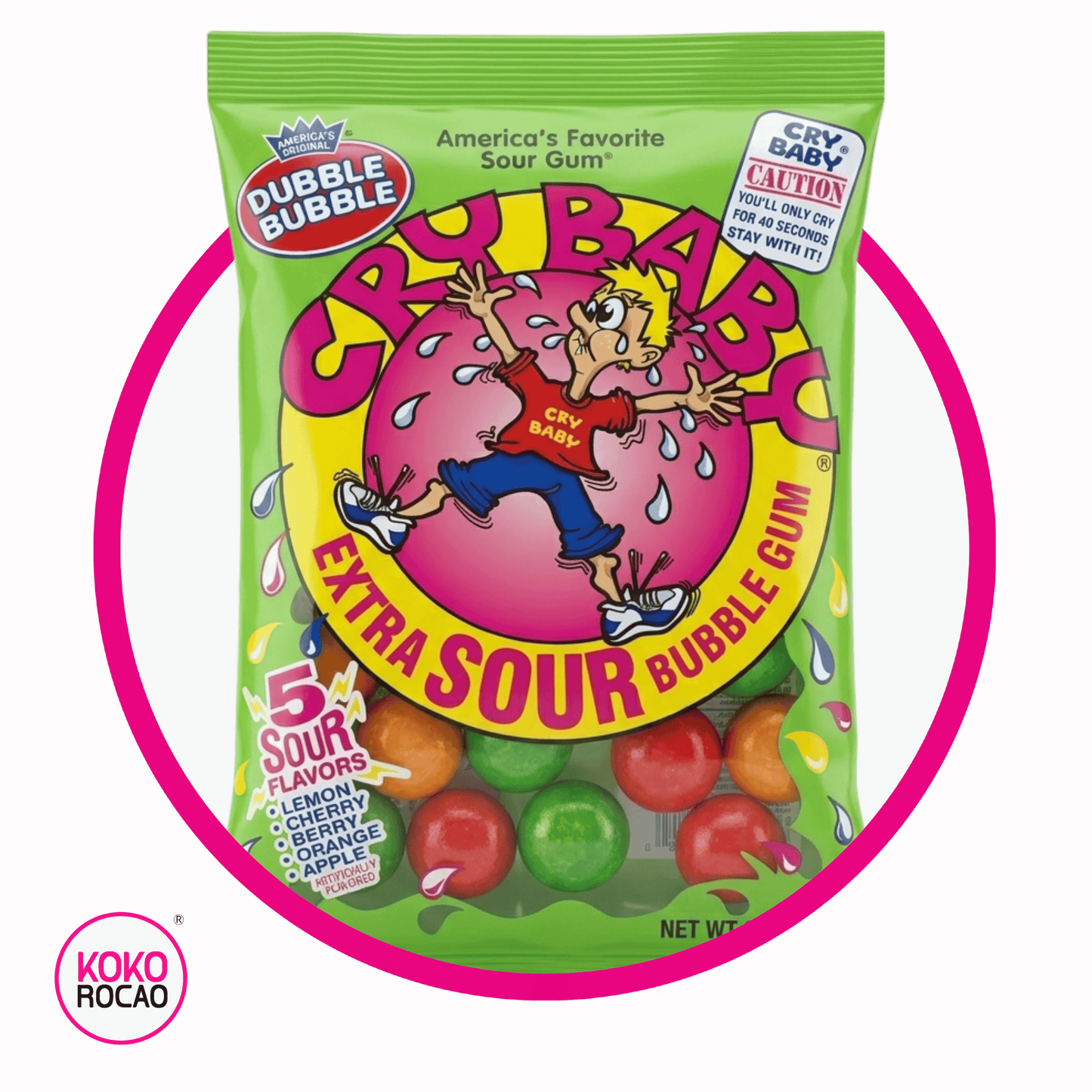 CRY BABY BUBBLE GUM 94GR
