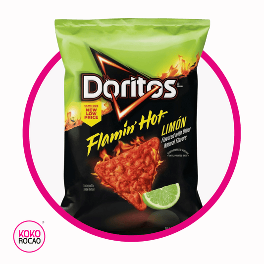 DORITOS FLAMIN HOT LIMON SNACKS BOLSA 262.2G&