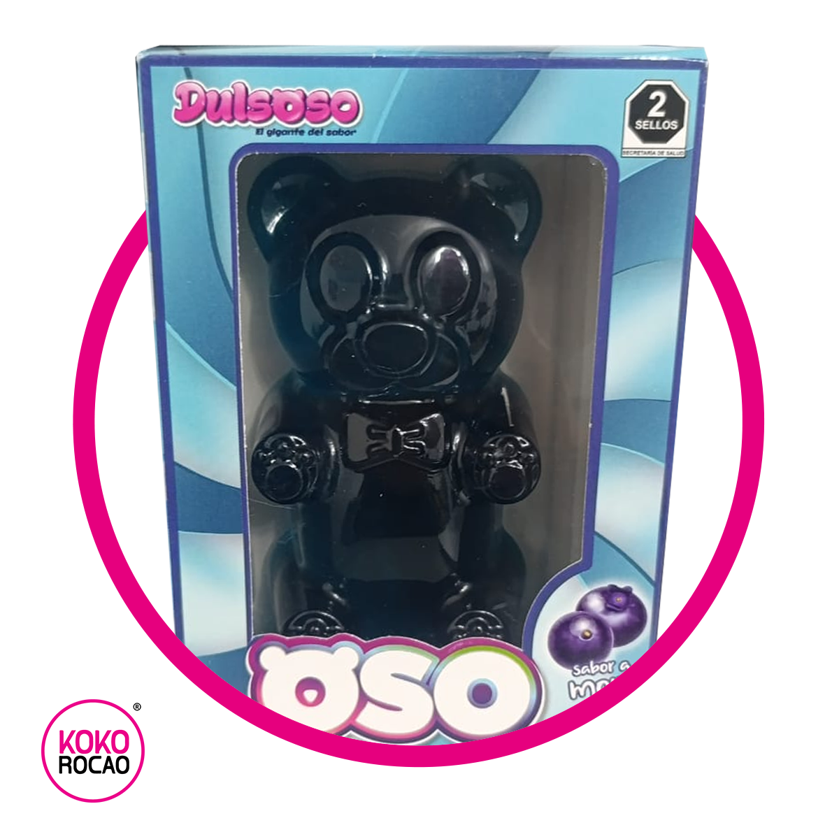 DULSOSO BLUE BERRY GUMMY CAJA 200GR