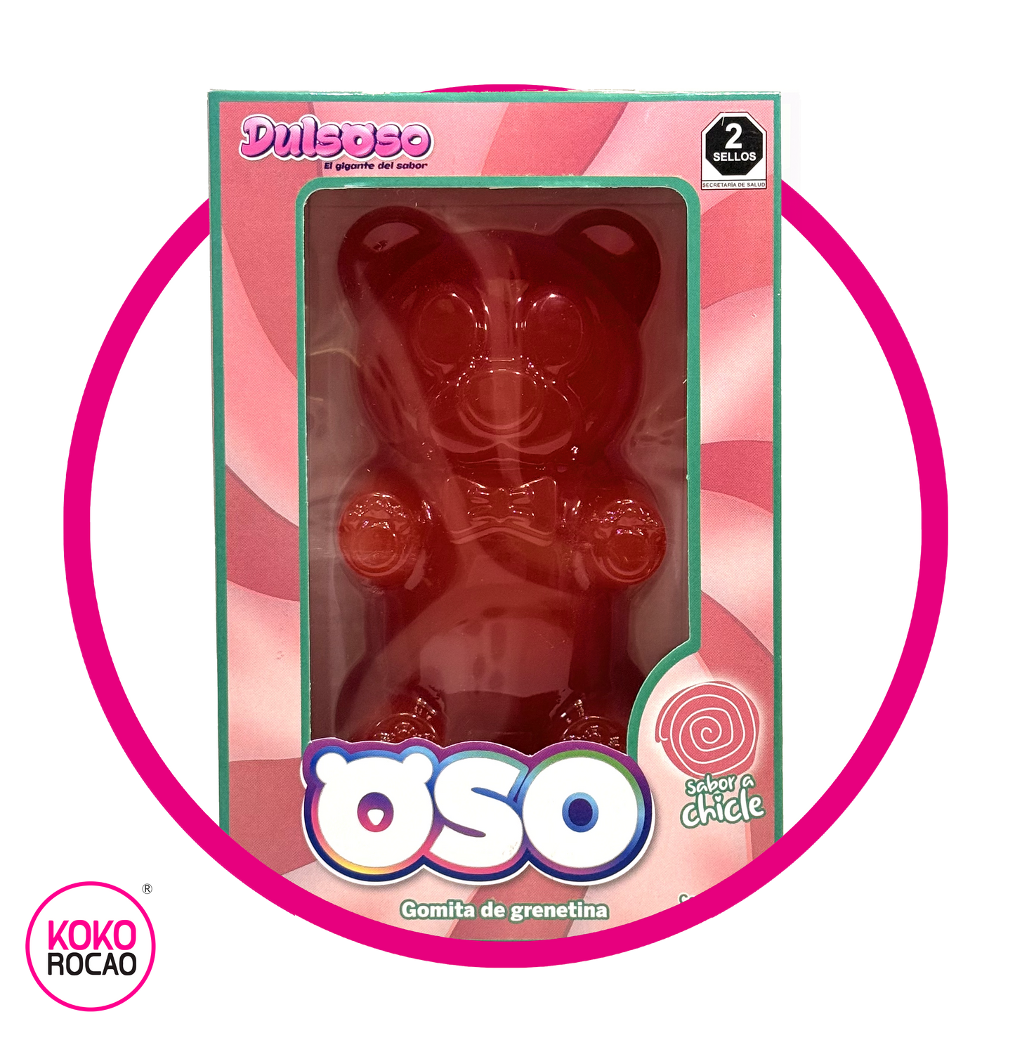 DULSOSO BUBBLE GUMM GUMMY CAJA 200GR