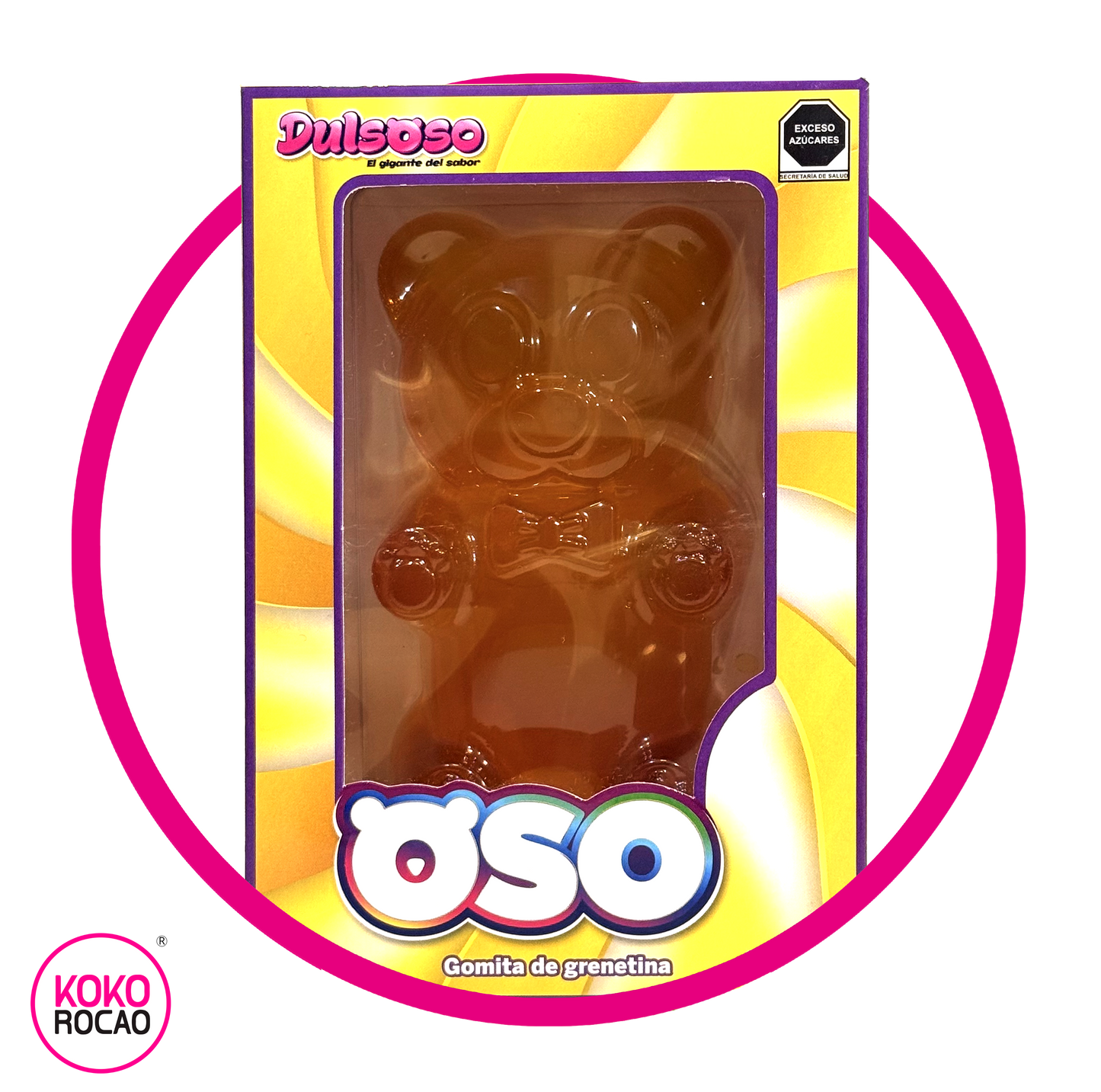 DULSOSO PIENAPPLE GUMMY CAJA 200GR