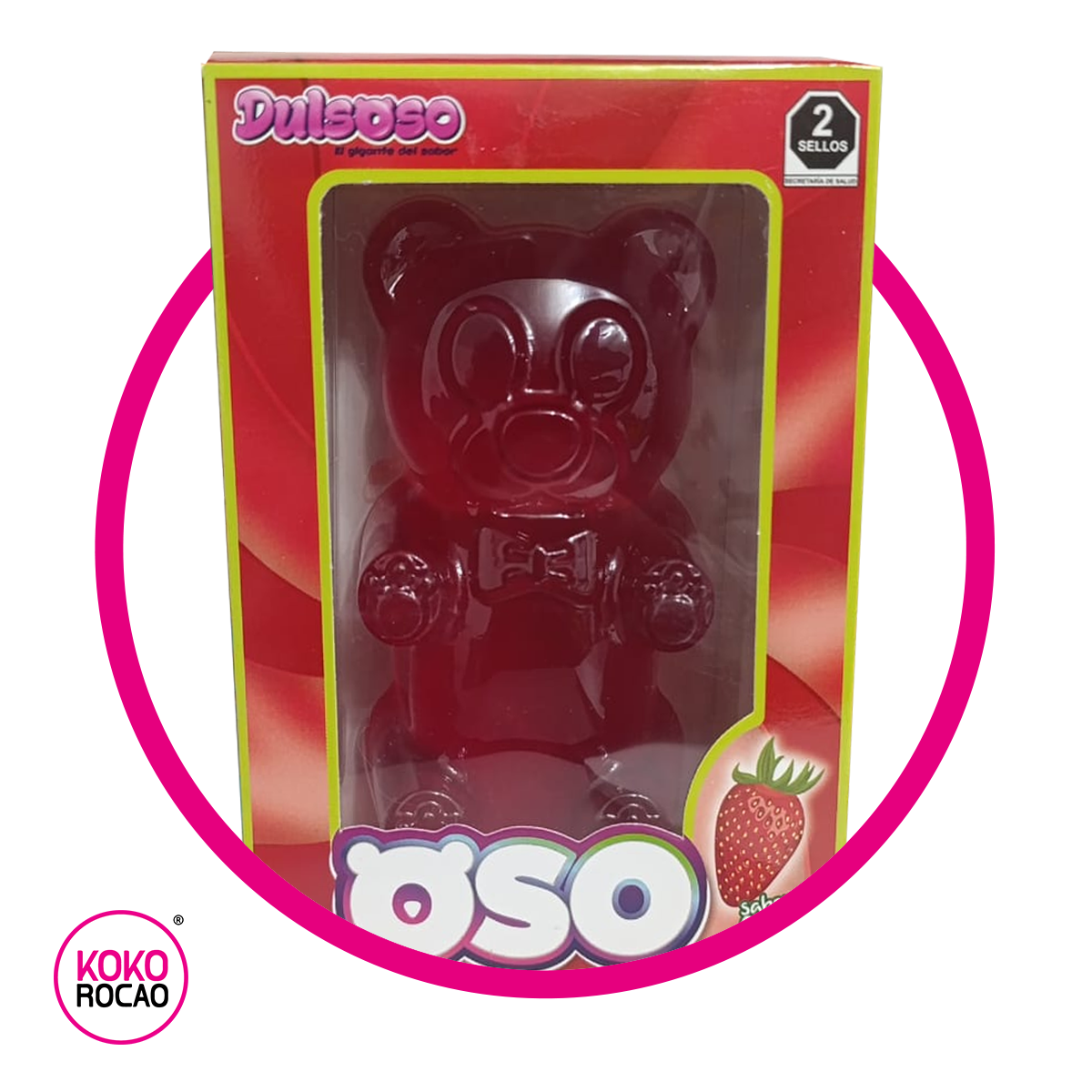 DULSOSO STRAWBERRY GUMMY CAJA 200GR