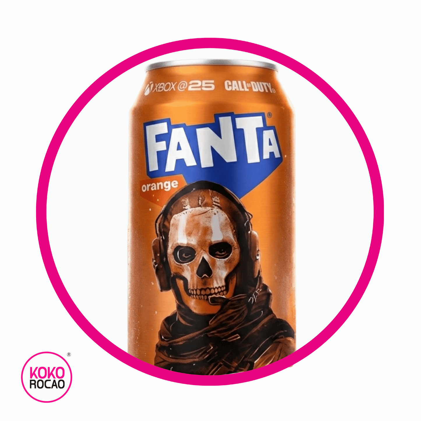 FANTA GHOST ORANGE SODA LATA 355ML