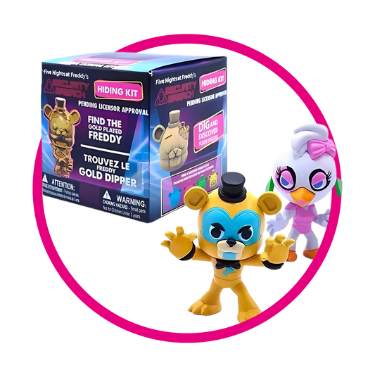 FIVE NIGTHS AT FREDDYS HIDING DIG KIT COLLECTABLE PIEZA