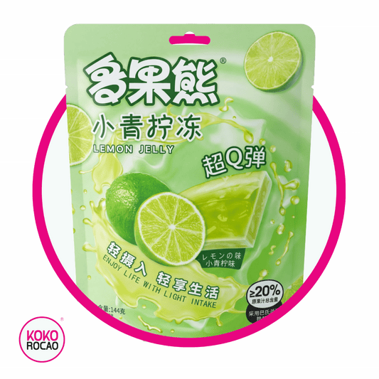 FRUITS BEAR GELATINA LIMÓN GELATIN BOLSA 160 GR