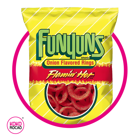 FUNYUNS FLAMIN HOT SNACKS BOLSA 148.6 GR