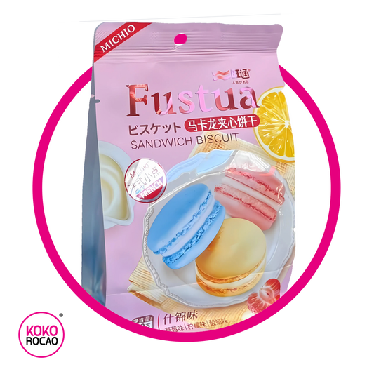 FUSTUA SANDWICH BISCUIT COOKIE BOLSA 80GR @