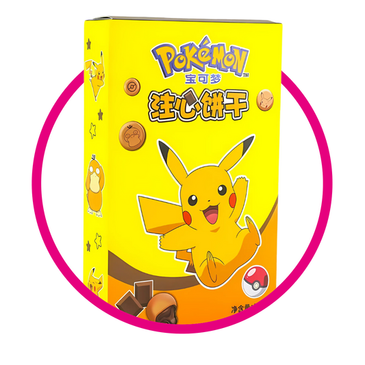 LEDA FOOD POKEMON PIKACHU CHOCOLATE COOKIE 52GR