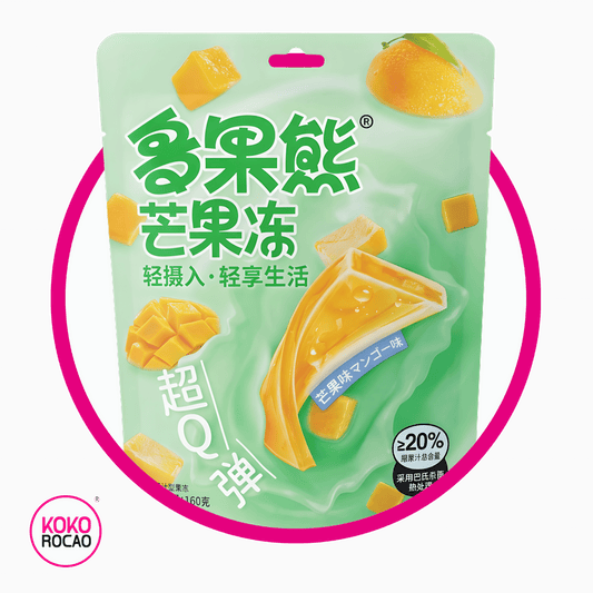 FRUITS BEAR GELATINA MANGO GELATIN BOLSA 160 GR