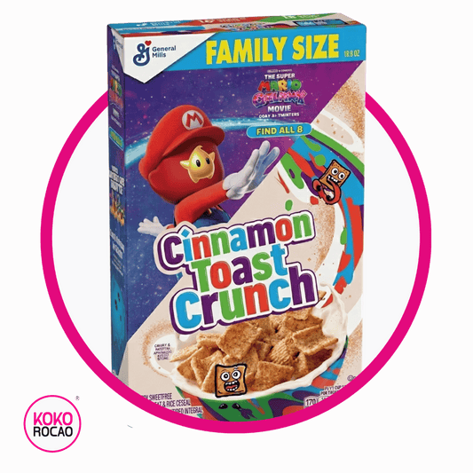 GENERAL MILLS CINNAMON TOAST MARIO CEREAL CAJA 340GR