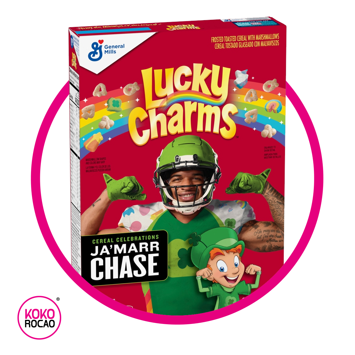 GENERAL MILLS LUCKY CHARMS CEREALS CAJA 527G