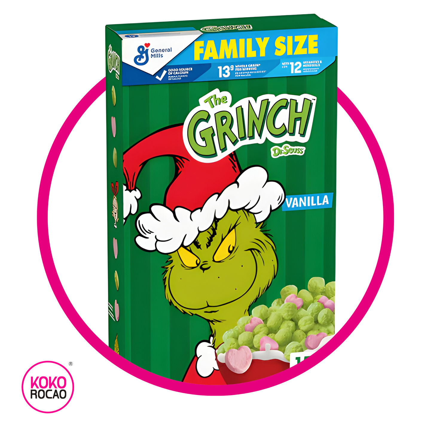 GENERAL MILLS THE GRINCH CEREAL CAJA 447GR