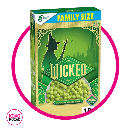 GENERAL MILLS WICKED ELPHABA CEREAL CAJA 513GR