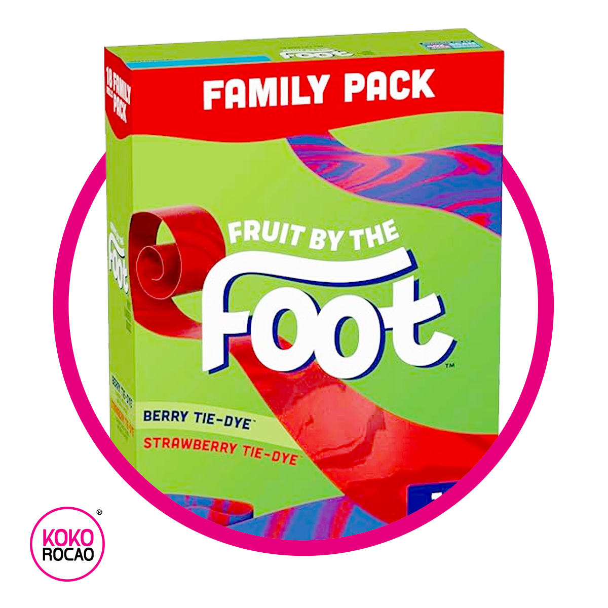 GENERAL MILS FOOT SOFT CANDY 48 PIEZAS CAJA 1.02KG