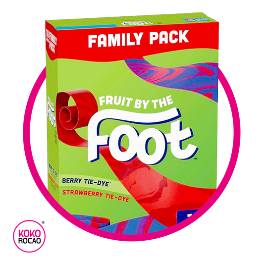 GENERAL MILS FOOT SOFT CANDY 48 PIEZAS CAJA 1.02KG