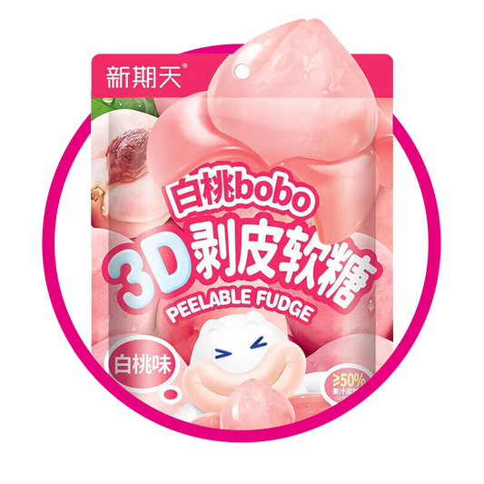 BOBO PEACH GUMMY BOLSA 130G