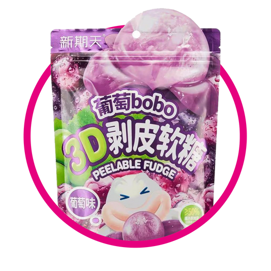 BOBO GRAPE GUMMY BOLSA 75G