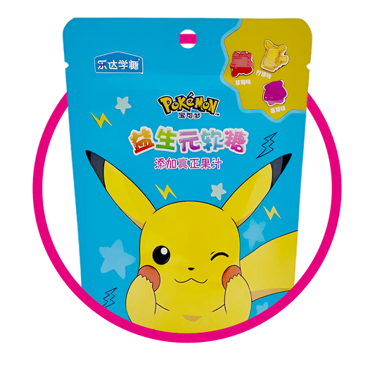 POKEMON MIX BLUE GUMMY BOLSA 75GR