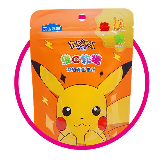 POKEMON MIX ORANGE GUMMY BOLSA 75GR