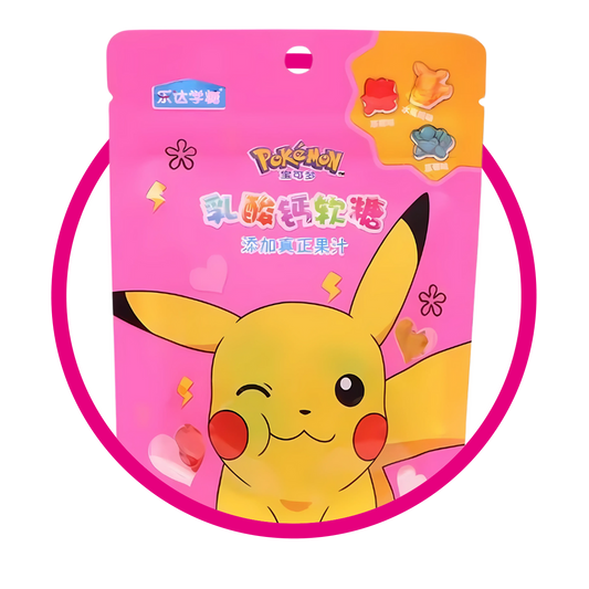 POKEMON MIX PINK GUMMY BOLSA 75GR