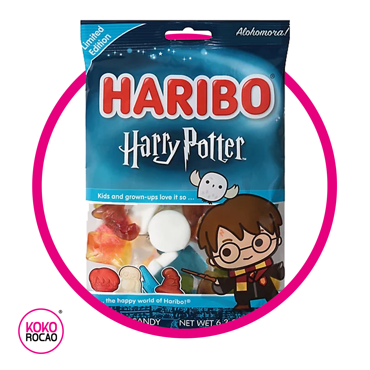 HARIBO HARRY POTTER GUMMY BOLSA 179 GR