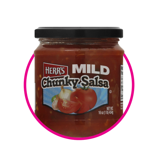 HERR´S CHUNKY SALSA DIP 425GR&