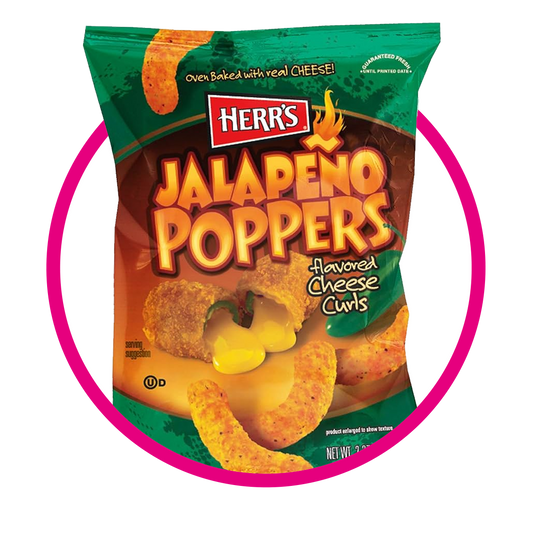 HERR´S QUESO JALAPEÑO SNACKS BOLSA 198GR&