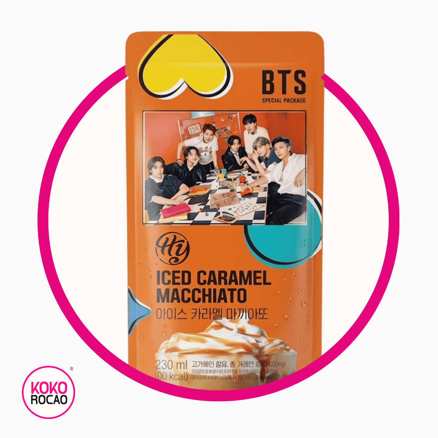 HY BTS CARAMEL MACCHIATO COFFE BOLSA 230ML