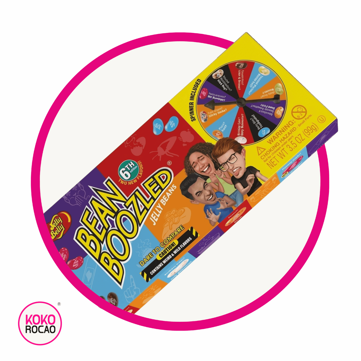 JELLY BELLY BEAN BOOZLED RULETA 6TH CAJA 99G
