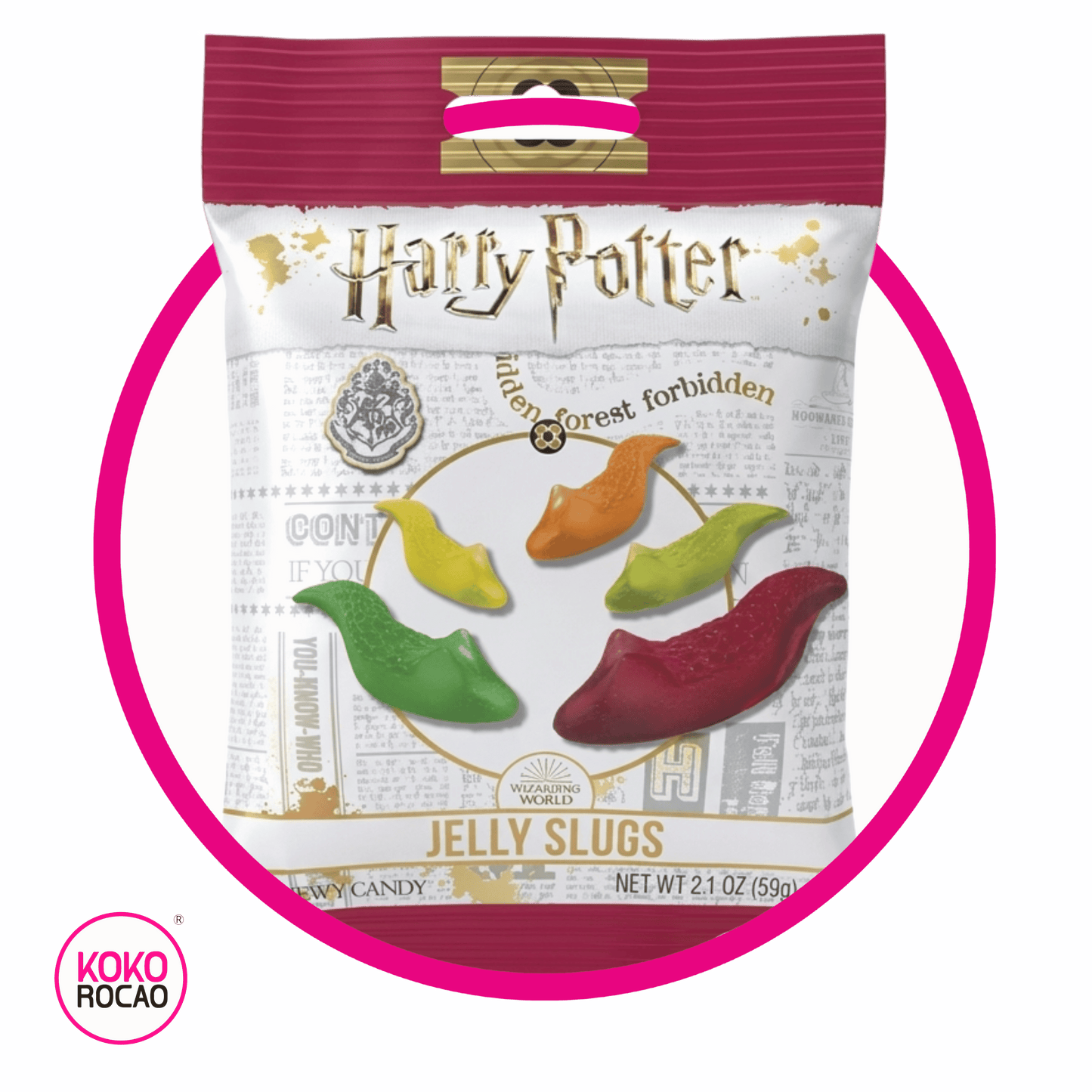 JELLY BELLY HARRY POTTER BABOSAS GUMMY BOLSA 59G&