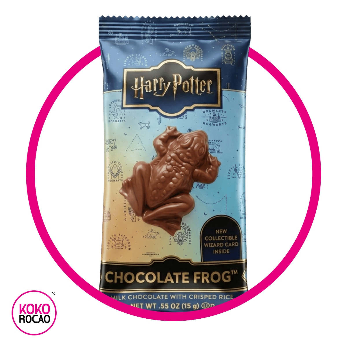JELLY BELLY HARRY POTTER FROG CHOCOLATE BOLSA 15G