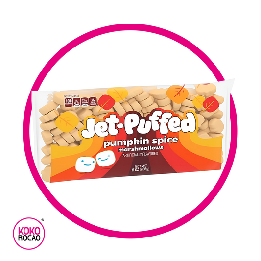 JETT PUFFED PUMPKIN SPICE MARSHMALLOWS BOLSA 226GR